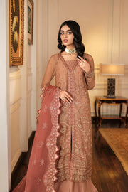 FARASHA Lueur Unstitched Embroidered Luxury Chiffon Suit 05-ELORA