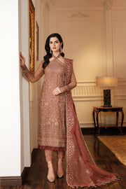 FARASHA Lueur Unstitched Embroidered Luxury Chiffon Suit 05-ELORA