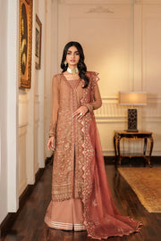 FARASHA Lueur Unstitched Embroidered Luxury Chiffon Suit 05-ELORA