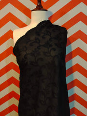 Premium Embroidered Border Shawl for women Lawn Fabric ELS-01 - FaisalFabrics.pk