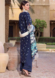 ELAF Premium Luxury Winter Unstitched Khaddar 3Pc Suit ELW-09- Butterfly