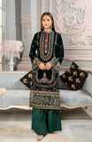 Asimah Khan Makhmal Festive Unstitched Velvet 3Pc Suit - EMERALD
