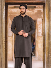 Safeer by edenrobe Men’s Blended Fabric For Winter Intense Dark Chocolate - FaisalFabrics.pk