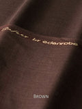 Safeer by edenrobe Men’s Blended Fabric For Winter Intense Brown - FaisalFabrics.pk