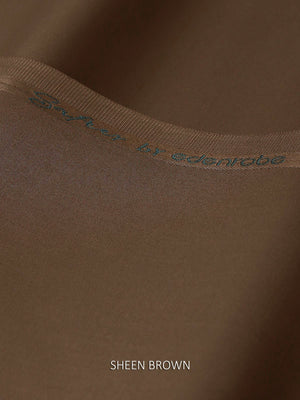 Safeer by edenrobe Men's Blended Fabric For Winter Sheen Brown - FaisalFabrics.pk