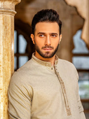 Safeer by edenrobe Embroidered Blended Fabric For Winter Opal Beige - FaisalFabrics.pk