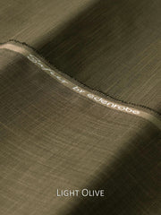 Safeer by edenrobe Embroidered Blended Fabric For Winter Merino Light Olive - FaisalFabrics.pk