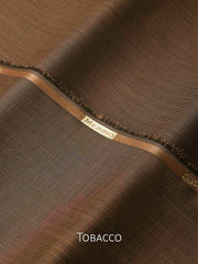 Safeer by edenrobe Embroidered Blended Fabric For Winter Merino Tobacco - FaisalFabrics.pk