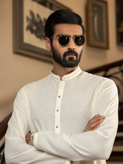Safeer by edenrobe Men’s Blended Fabric For Winter Loyal Black - FaisalFabrics.pk