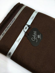 Safeer by edenrobe Men’s Blended Fabric For Winter Glee Chocolate Brown - FaisalFabrics.pk