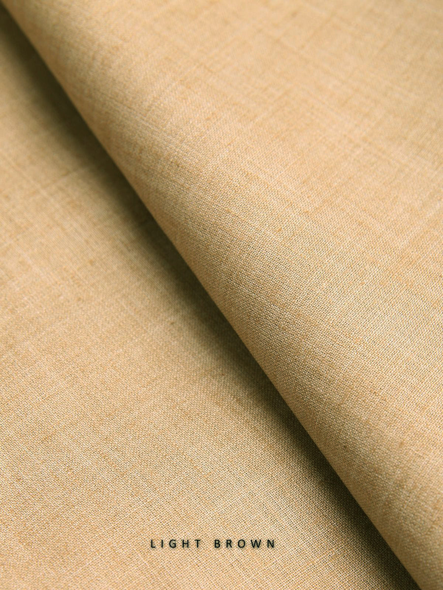 Safeer by edenrobe Men's Blended Fabric For Winter Prime Light Brown - FaisalFabrics.pk
