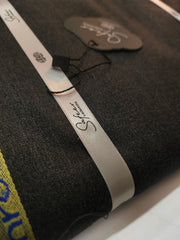 Safeer by edenrobe Salsa Black Men's Blended Fabric For Winter - FaisalFabrics.pk