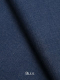 Safeer by edenrobe Salsa Blue Men's Blended Fabric For Winter