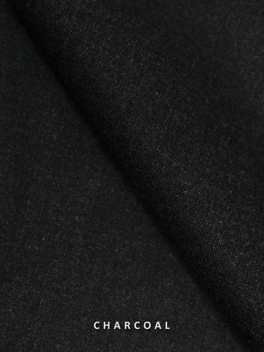 Safeer by edenrobe Men's Blended Fabric For Summer Truth Charcoal - FaisalFabrics.pk