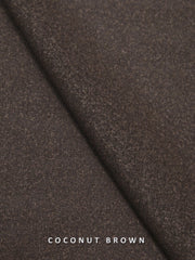 Safeer by edenrobe Men's Blended Fabric For Summer Truth Coconut Brown - FaisalFabrics.pk
