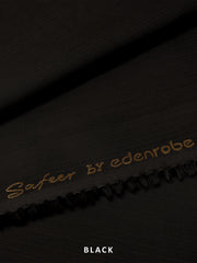 Safeer by edenrobe American Cotton for Men Pacific Black - FaisalFabrics.pk