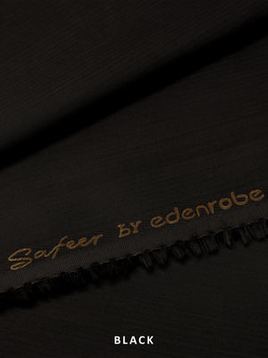 Safeer by edenrobe American Cotton for Men Pacific Black - FaisalFabrics.pk