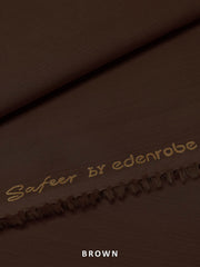 Safeer by edenrobe American Cotton for Men Pacific Brown - FaisalFabrics.pk