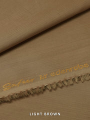 Safeer by edenrobe American Cotton for Men Pacific Light Brown - FaisalFabrics.pk