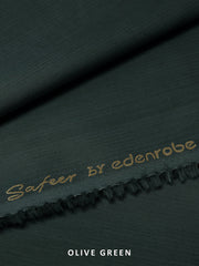 Safeer by edenrobe American Cotton for Men Pacific Olive Green - FaisalFabrics.pk
