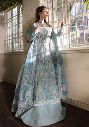 Elaf Celebrations Luxury Handwork Unstitched Suit EOC-10 Royal Turquoise
