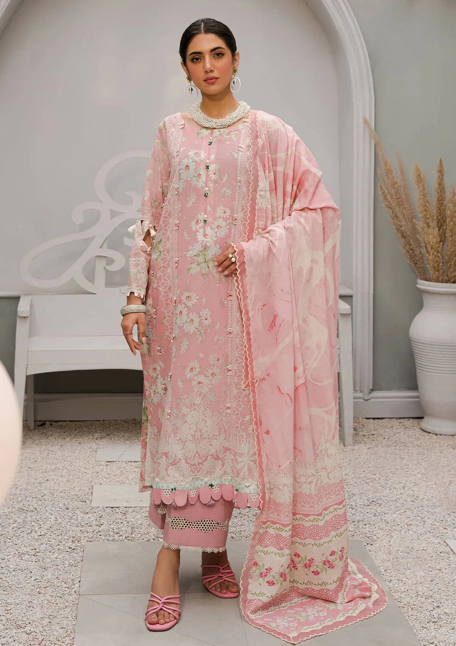 ELAF Premium Prints Lawn Unstitched 3 Piece Suit EPP-01A
