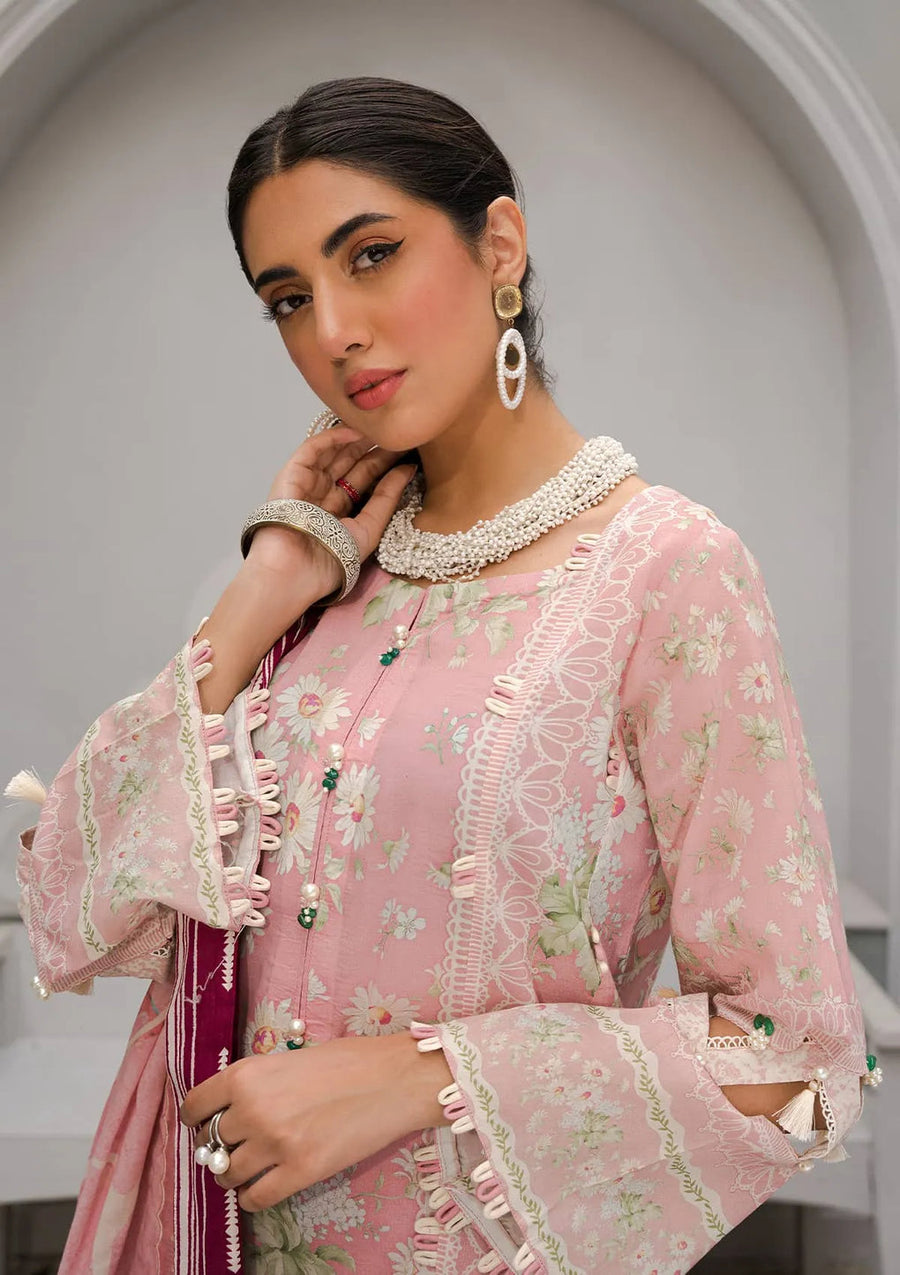 ELAF Premium Prints Lawn Unstitched 3 Piece Suit EPP-01A