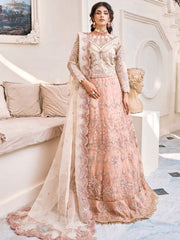 Eshaal by Emaan Adeel Embroidered Organza Unstitched 3Pc Suit ESH-07