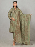 edenrobe Allure Khaddar Unstitched Printed Suit EWU20A10-20299 - 3 Piece