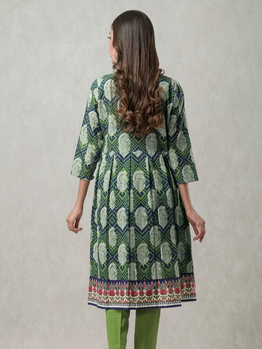 edenrobe Allure Khaddar Unstitched Print Suit EWU20A10-20309 - 2 Piece - FaisalFabrics.pk