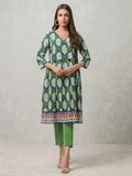 edenrobe Allure Khaddar Unstitched Print Suit EWU20A10-20309 - 2 Piece - FaisalFabrics.pk