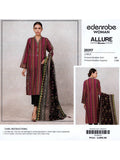 edenrobe Allure Khaddar Unstitched Printed 2pc Suit EWU20A10-20317 - FaisalFabrics.pk