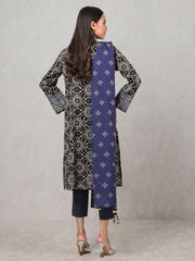 edenrobe Allure Khaddar Unstitched Print Suit EWU20A10-20318 - 2 Piece - FaisalFabrics.pk