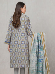 edenrobe Allure Khaddar Unstitched Printed 2pc Suit EWU20A10-20324 - FaisalFabrics.pk