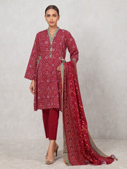 edenrobe Allure Khaddar Unstitched Printed 2pc Suit EWU20A10-20326 - FaisalFabrics.pk