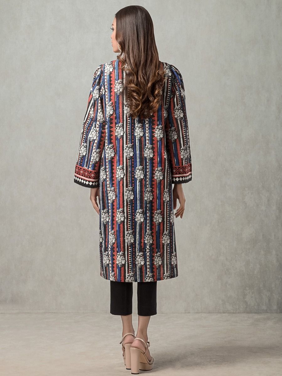 edenrobe Allure Khaddar Unstitched Printed Shirt EWU20A10-20356 - FaisalFabrics.pk