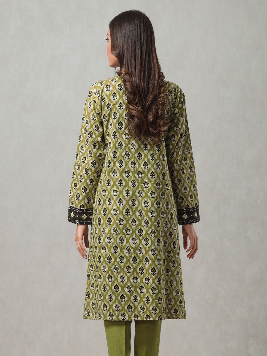 edenrobe Allure Khaddar Unstitched Printed Shirt EWU20A10-20362 - FaisalFabrics.pk