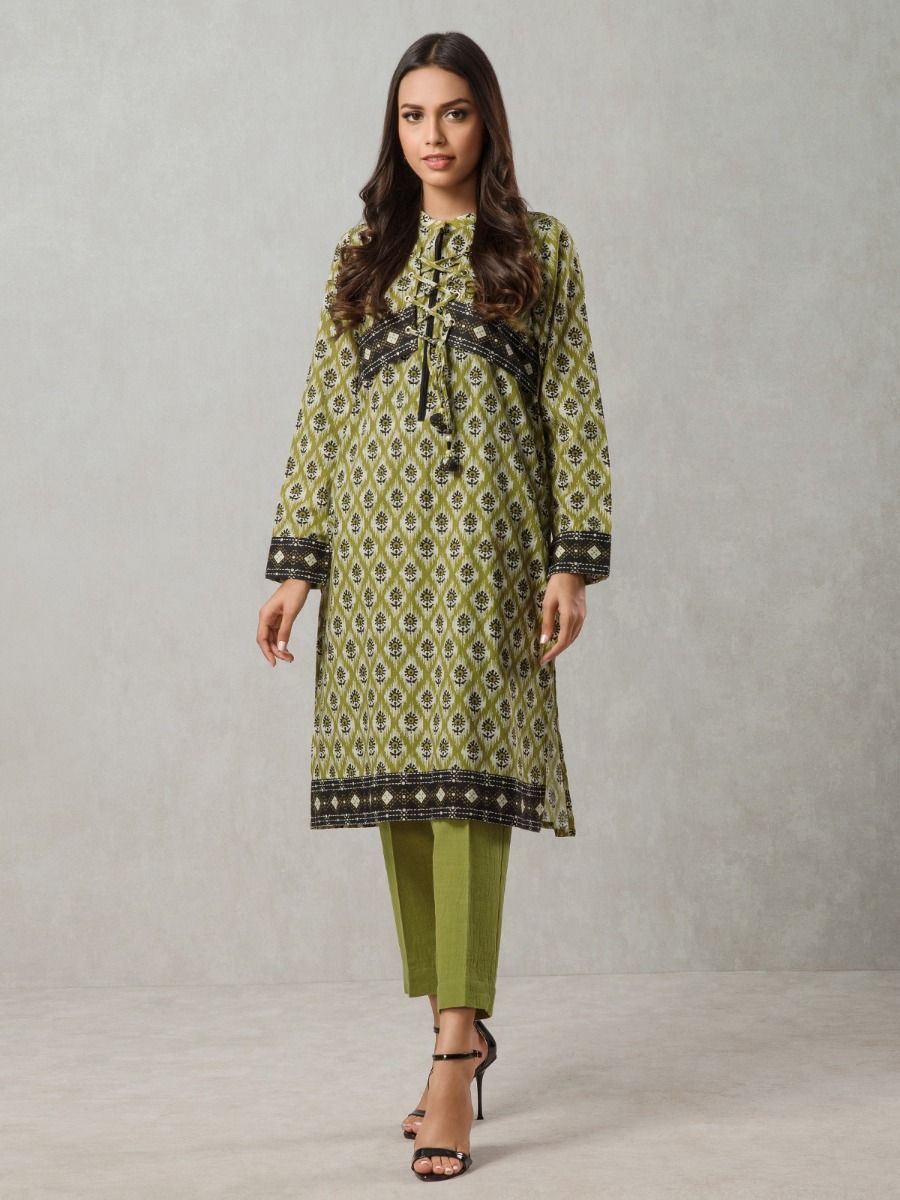 edenrobe Allure Khaddar Unstitched Printed Shirt EWU20A10-20362 - FaisalFabrics.pk
