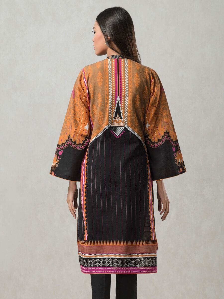 edenrobe Allure Khaddar Unstitched Printed Shirt EWU20A10-20368 - FaisalFabrics.pk