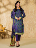 edenrobe Allure Viscose Linen Print with Shawl 3pc Suit EWU20A14-20380 - FaisalFabrics.pk