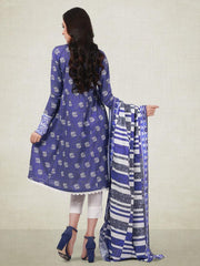 edenrobe Allure Cambric Unstitched Printed 2pc Suit EWU20A9-20252 - FaisalFabrics.pk