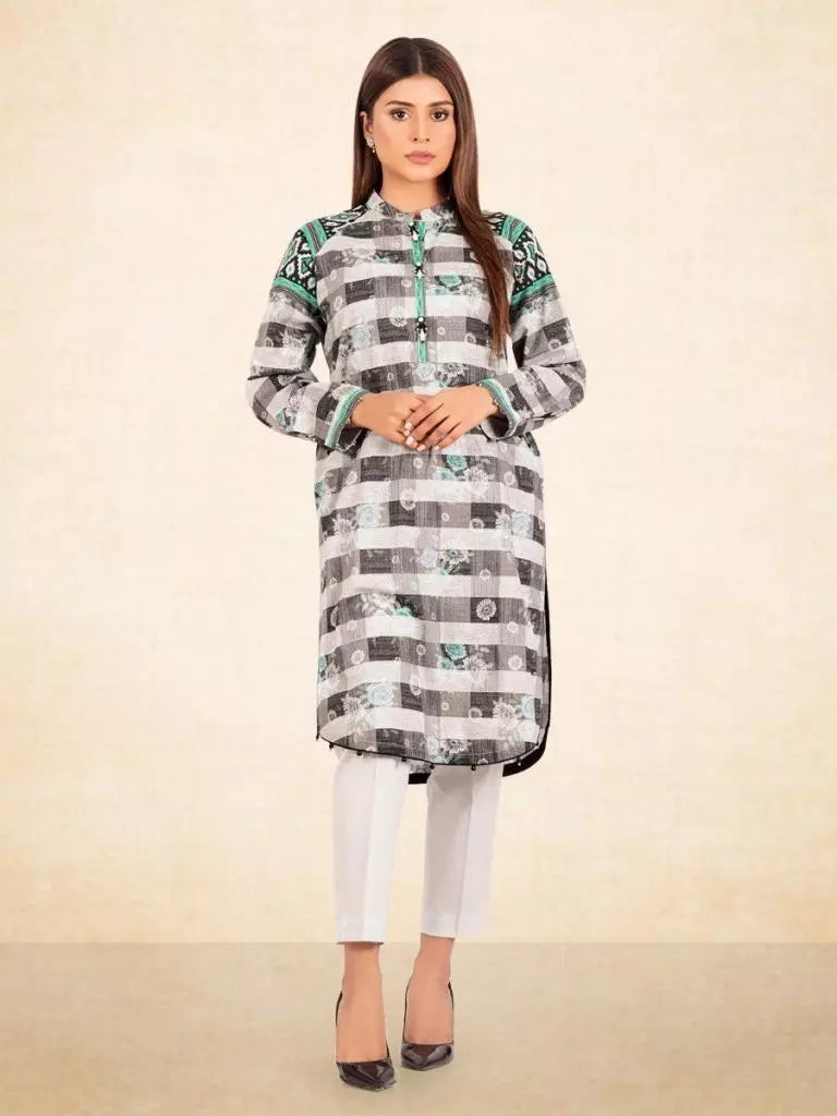 edenrobe Allure Cambric Unstitched Printed 1Pc EWU20A9-20338