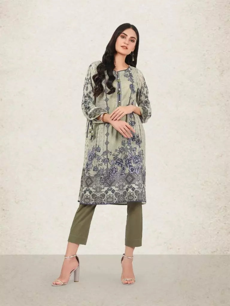edenrobe Allure Cambric Unstitched Printed 1Pc EWU20A9-20352