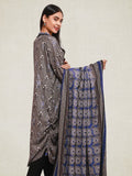 edenrobe Winter Collection Printed Viscose Linen 3Pc Suit 20144 - FaisalFabrics.pk