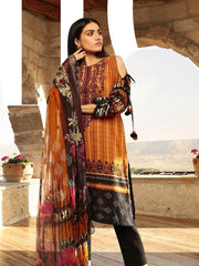 edenrobe Winter Collection Embroidered Khaddar 3pc Suit EWU20W12-20150 - FaisalFabrics.pk
