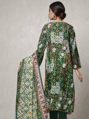 edenrobe Winter Collection Unstitched Printed 3Pc Suit EWU20W12-20162 - FaisalFabrics.pk