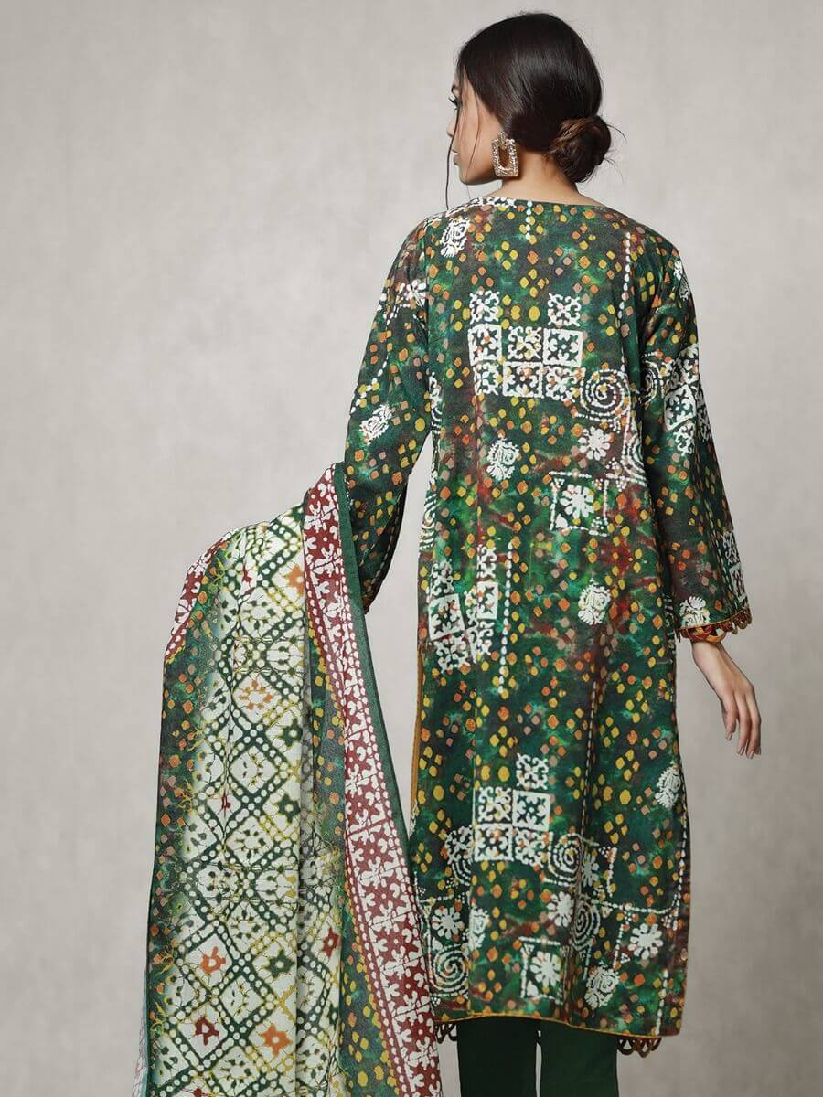 edenrobe Winter Collection Unstitched Printed 3Pc Suit EWU20W12-20162 - FaisalFabrics.pk