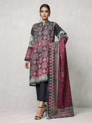 edenrobe Winter Collection Unstitched Printed 3Pc Suit EWU20W12-20169 - FaisalFabrics.pk