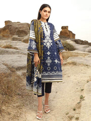 edenrobe Winter Collection Embroidered Khaddar 3pc Suit EWU20W12-20179 - FaisalFabrics.pk