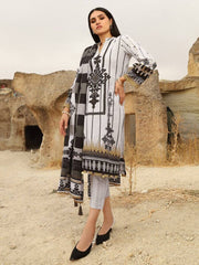 edenrobe Winter Collection Embroidered Khaddar Suit EWU20W12-20189 - 3 Piece - FaisalFabrics.pk